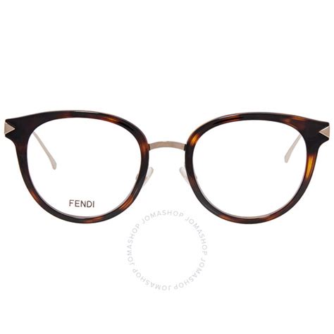 fendi 0166 petroli|Fendi Demo Round Ladies Eyeglasses FF 0166 0V4Z .